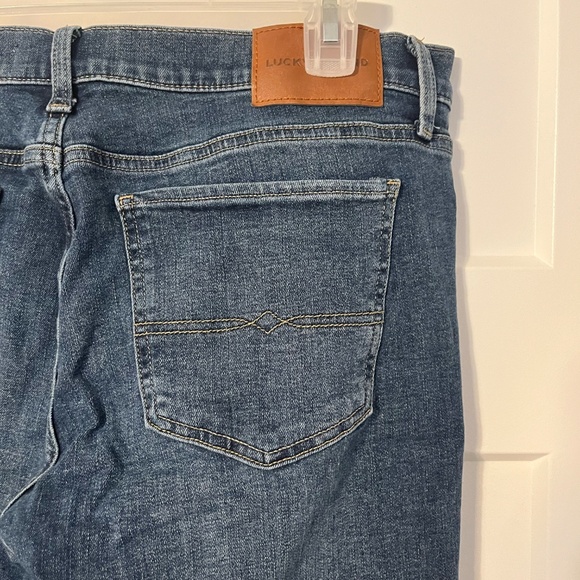 Lucky Brand Jeans Women's Size 14/32 A Blue Denim Sweet Boot Mid-Rise Stretch - Picture 6 of 12